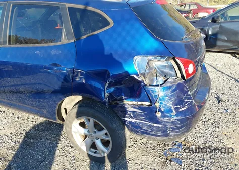 2009 Nissan Rogue Sl from USA, damaged, VIN JN8AS58V79W167191